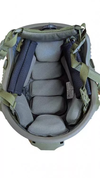 Sestan-Busch Schutzhelm High Cut – BK-ACH OLIVE